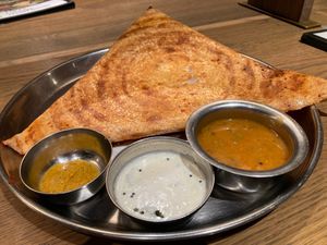 Mysore dosa at Erick South Indian Restaurant in Nagoya