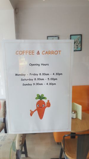 Taken October 7th 2019 at Coffee & Carrot in Eastbourne