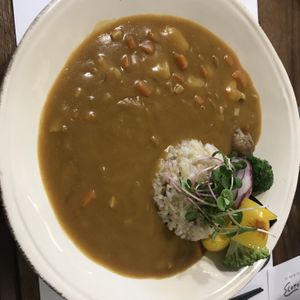 Eco curry   at Ecotopia in Busan