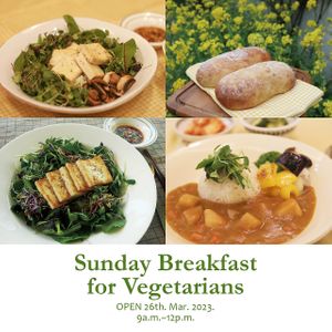 
Two Sunday breakfast menus will come along  
Oatmeal, Pain de Campagne, and Apple. 

You can also enjoy different kinds of tea!
  at Ecotopia in Busan