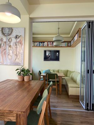 Inside decor  at Ecotopia in Busan