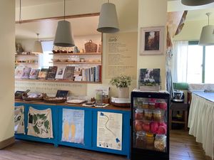 Inside decor and radish fridge. 😋 at Ecotopia in Busan