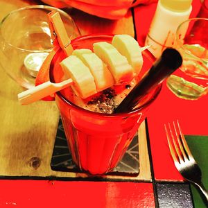 Chocolate brownie protein shake. 10/10 would recommend! at Floripa in Barcelona