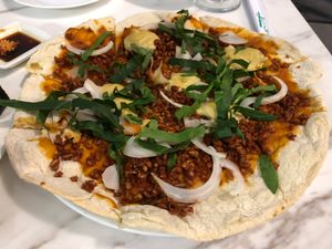 Vegan Pizza. Súper tasty  at Makeout Colombia in Bogota