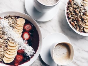 Açai Bowl at Makeout Colombia in Bogota