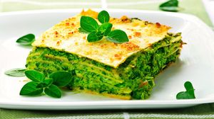 OUR SPINACH LASAÑA at Mezzanine II in Barcelona