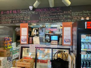 Counter at Saigon Vietnamese Sandwich Deli in New York City