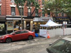 From across the street. at Xi'an Famous Foods - Upper East Side in New York City