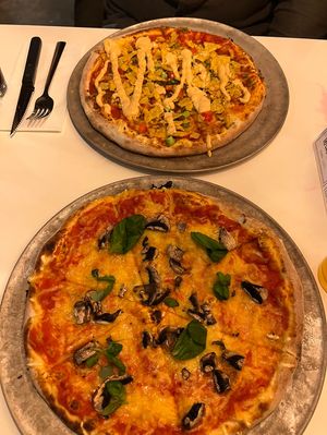 Best vegan Pizza 🍕   at Olverk Pizza & Brewery in Hveragerdi