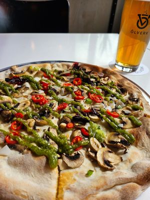  at Olverk Pizza & Brewery in Hveragerdi