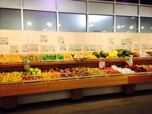 Root vegetables at MOM's Organic Market in Washington