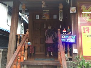 Front of restaurant at Waengbun Lampang in Lampang