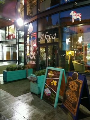 hello at Akva in Edinburgh