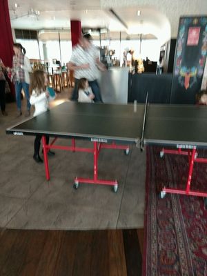ping pong at Akva in Edinburgh