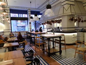 Interior at Celicioso Barquillo in Madrid