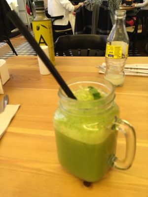 ‘Fresh’ juice at Celicioso Barquillo in Madrid