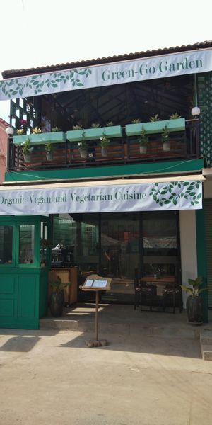 Facade  at Green-Go Garden in Siem Reap