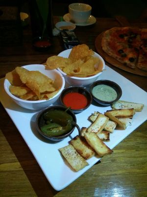 Toufu Nacho at Green-Go Garden in Siem Reap