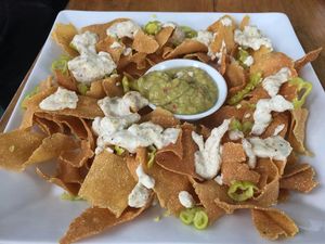 Nachos.... so good every time. at Green-Go Garden in Siem Reap
