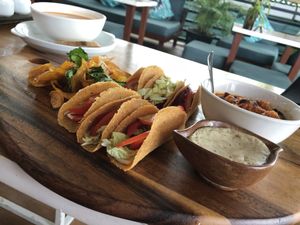 Tacos! at Green-Go Garden in Siem Reap