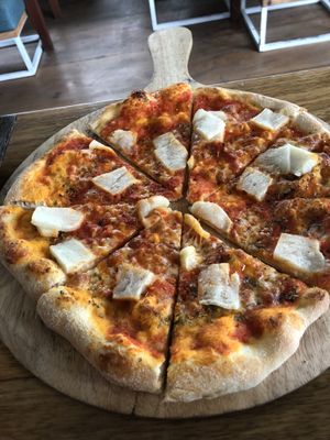 Pizza! at Green-Go Garden in Siem Reap