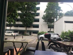 Next to open air carpark  at Hong Huat Vegetarian Food 宏發(斋)素食 in Central Singapore