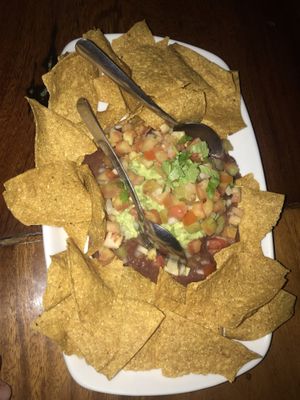 Chips and salsa  at Vida Hermosa in Playa Hermosa
