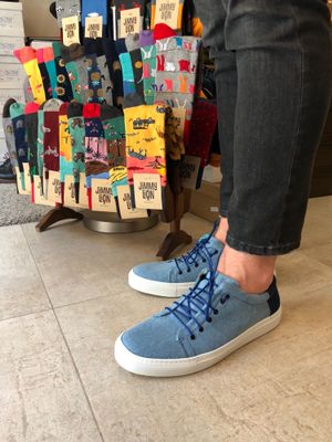 Recycled jeans  at Furture Scarpe e Accessori Cruelty Free in Rome