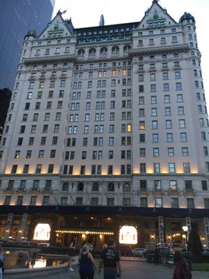 Front entrance to the Palm Court--i.e., the Plaza. at The Palm Court in New York City