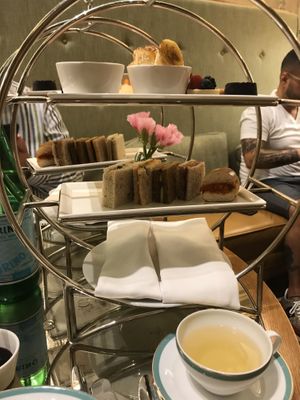 Vegan high tea at The Palm Court in New York City