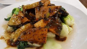 Faux Fish at Bodai Leaf in Flushing