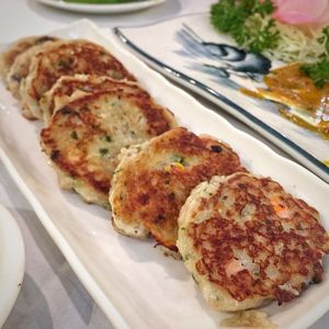 Fish Cake at Bodai Leaf in Flushing