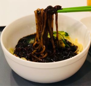 Jajjangmyeon  at Soul Veggie Korean Vegetarian in Central Singapore