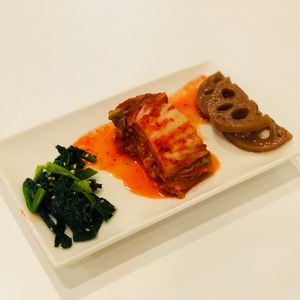 Starters at Soul Veggie Korean Vegetarian in Central Singapore