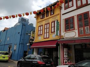 restaurant exterior
 at Soul Veggie Korean Vegetarian in Central Singapore