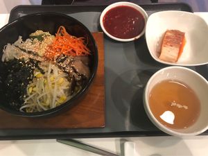 Bibimbap Rice Set at Soul Veggie Korean Vegetarian in Central Singapore