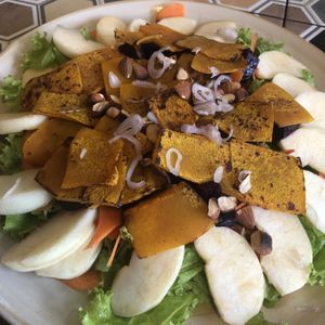 Pumpkin salad  at Small Time Cooks in Abang