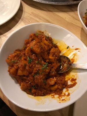 Cauliflower  at Bombay Sizzlers in Niseko