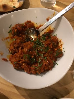 Okra  at Bombay Sizzlers in Niseko