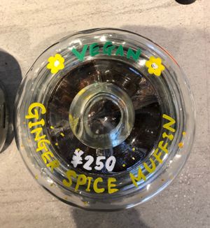 The only thing “vegan” labeled prepared item I saw. at Green Farm Cafe  in Kutchan