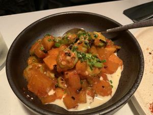Pomegranate salad at Lazy Su in Braddon