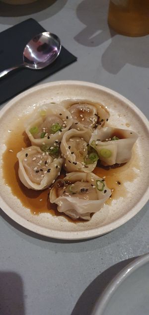 Vegan dumplings at Lazy Su in Braddon