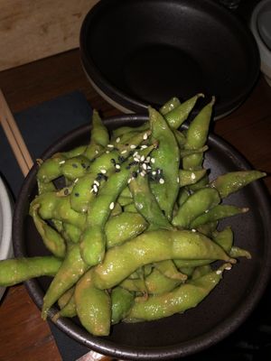 Edamame  at Lazy Su in Braddon