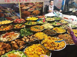 Buffet for 15,000 kip at Buffet at Luang Prabang Night Market in Luang Prabang