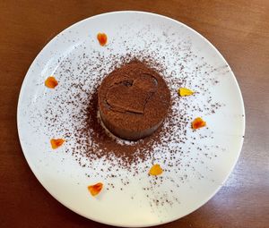 Sugar free chocolate mousse cake. at Prana Vegetariano - JB in Rio De Janeiro