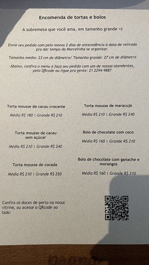   at Prana Vegetariano - JB in Rio De Janeiro