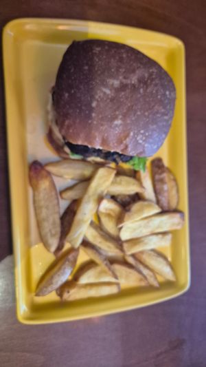 Hamburguesa de hongos at Prana Vegetariano - JB in Rio De Janeiro