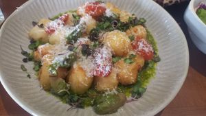 Nhoque de Apim at Prana Vegetariano - JB in Rio De Janeiro