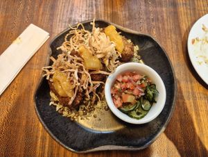 Falafel at Prana Vegetariano - JB in Rio De Janeiro