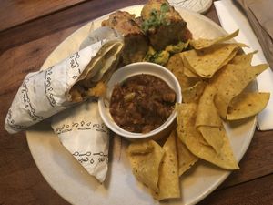 Burrito  at Prana Vegetariano - JB in Rio De Janeiro